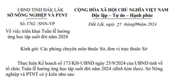 Công văn: Về việc triển khai Tuần lễ hưởng ứng học tập suốt đời năm 2024 (255)