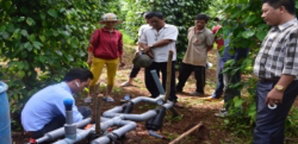 Trung tâm Khuyến nông Đắk Lắk - Hội thảo mô hình tưới nước tiết kiệm