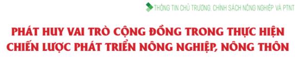Bản tin Khuyến nông Việt Nam số 5-2023