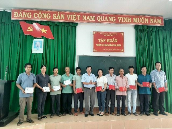 Huyện Krông Pắc: Tập huấn đào tạo nghiệp vụ, kỹ năng cho Cộng tác viên Khuyến nông cơ sở năm 2023