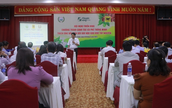 Triển khai chương trình canh tác cà phê thông minh cho Tây Nguyên giai đoạn 2023-2025