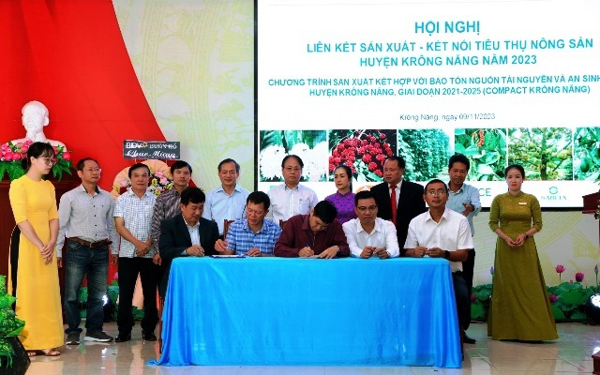 Huyện Krông Năng: Hội nghị liên kết sản xuất - kết nối tiêu thụ nông sản 