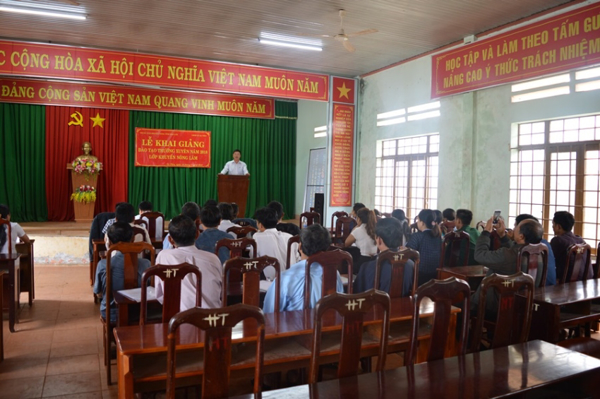 Trung tâm Khuyến nông Đắk Lắk tổ chức đào tạo thường xuyên Nghề nông nghiệp cho lao động nông thôn năm 2018