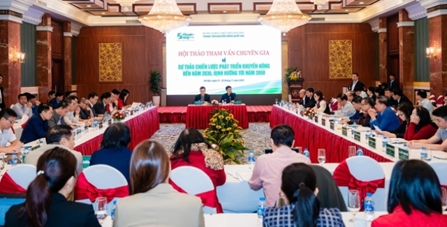 Tham vấn chuyên gia dự thảo Chiến lược phát triển Khuyến nông Việt Nam đến năm 2030, định hướng đến năm 2050