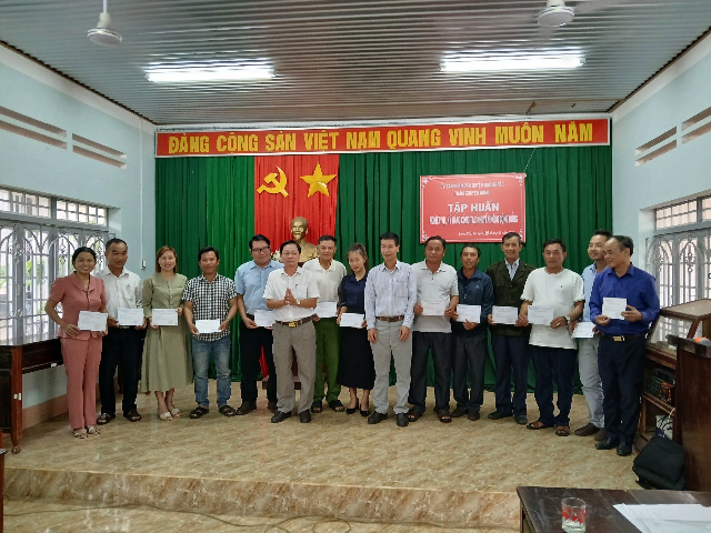 Huyện Krông Pắk: Tập huấn nghiệp vụ, kỹ năng công tác Khuyến nông Cộng đồng năm 2024