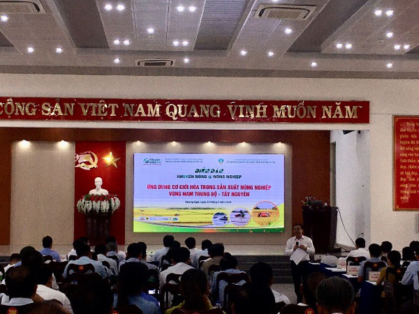 Ứng dụng cơ giới hóa trong sản xuất nông nghiệp vùng Nam Trung Bộ - Tây Nguyên