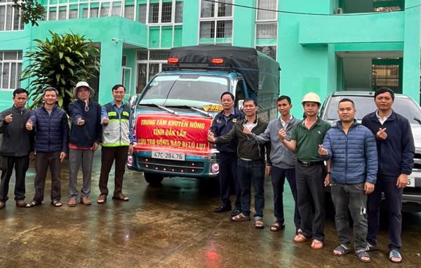 Trung tâm Khuyến nông Đắk Lắk hướng về đồng bào vùng lũ