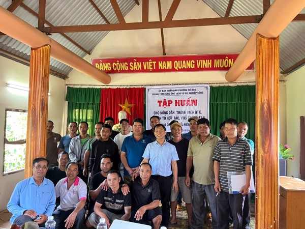Trung tâm Khuyến nông Đắk Lắk đồng hành hỗ trợ địa phương phát triển nông nghiệp bền vững.