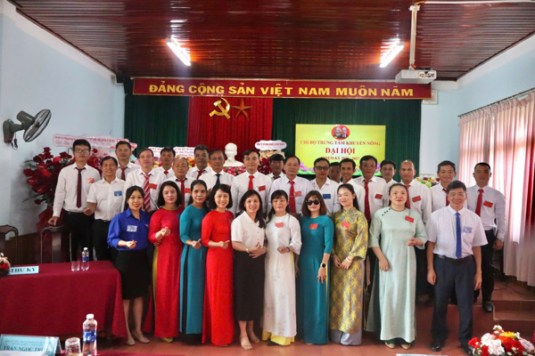 Đại hội Chi bộ Trung tâm Khuyến nông Đắk Lắk nhiệm kỳ 2025-2027 