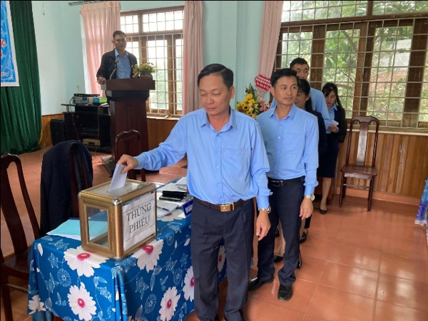 Đại hội Công đoàn cơ sở Trung tâm Khuyến nông - Giống CT,VN & TS  lần thứ II, Nhiệm kỳ 2023 - 2028