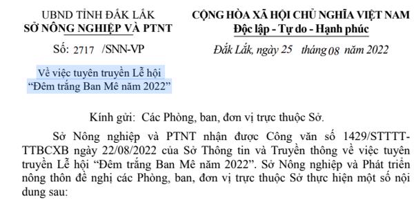 Tuyên truyền Lễ hội “Đêm trắng Ban Mê năm 2022”